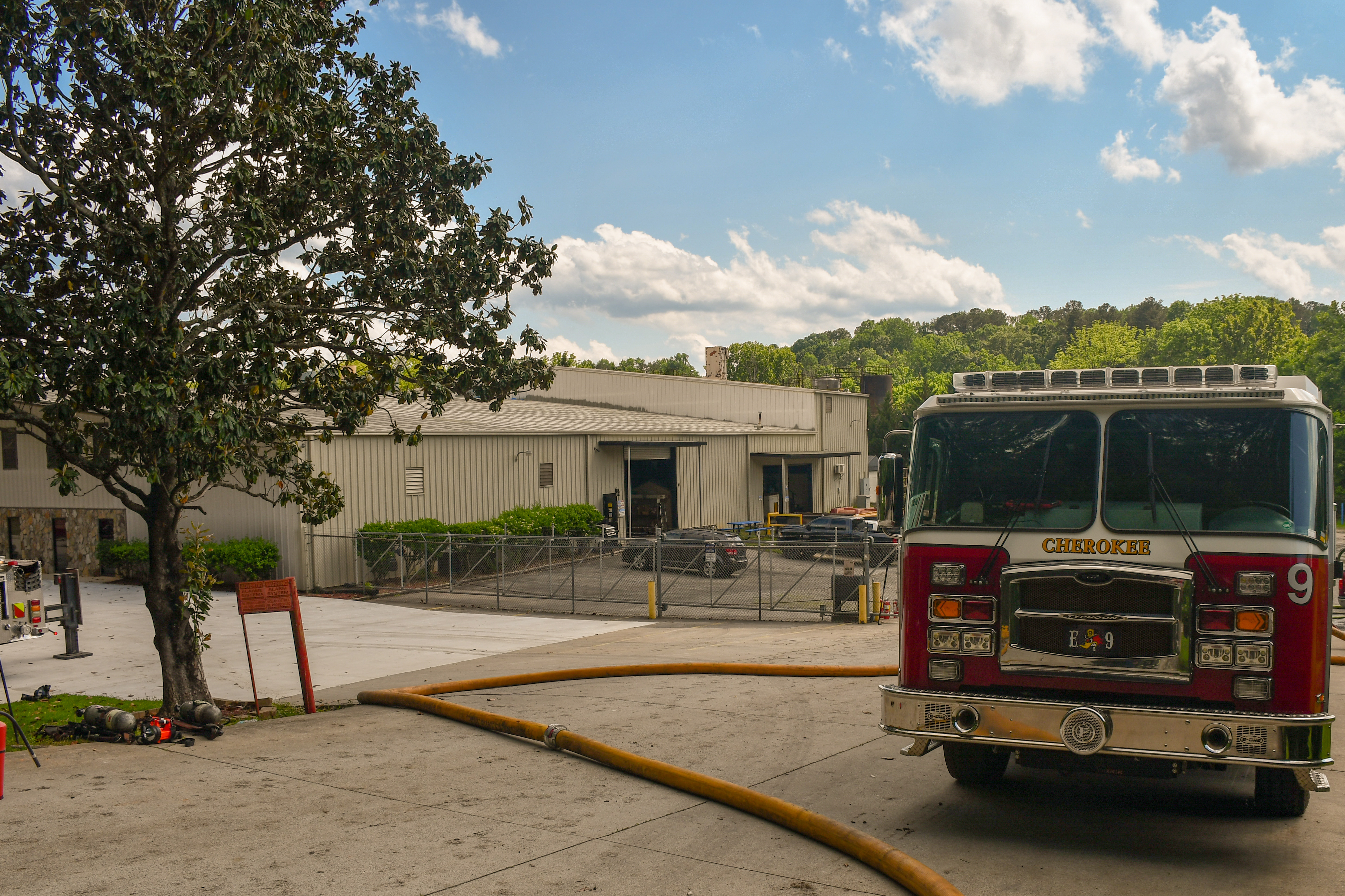 Firefighters Respond to Fire at Isotec International