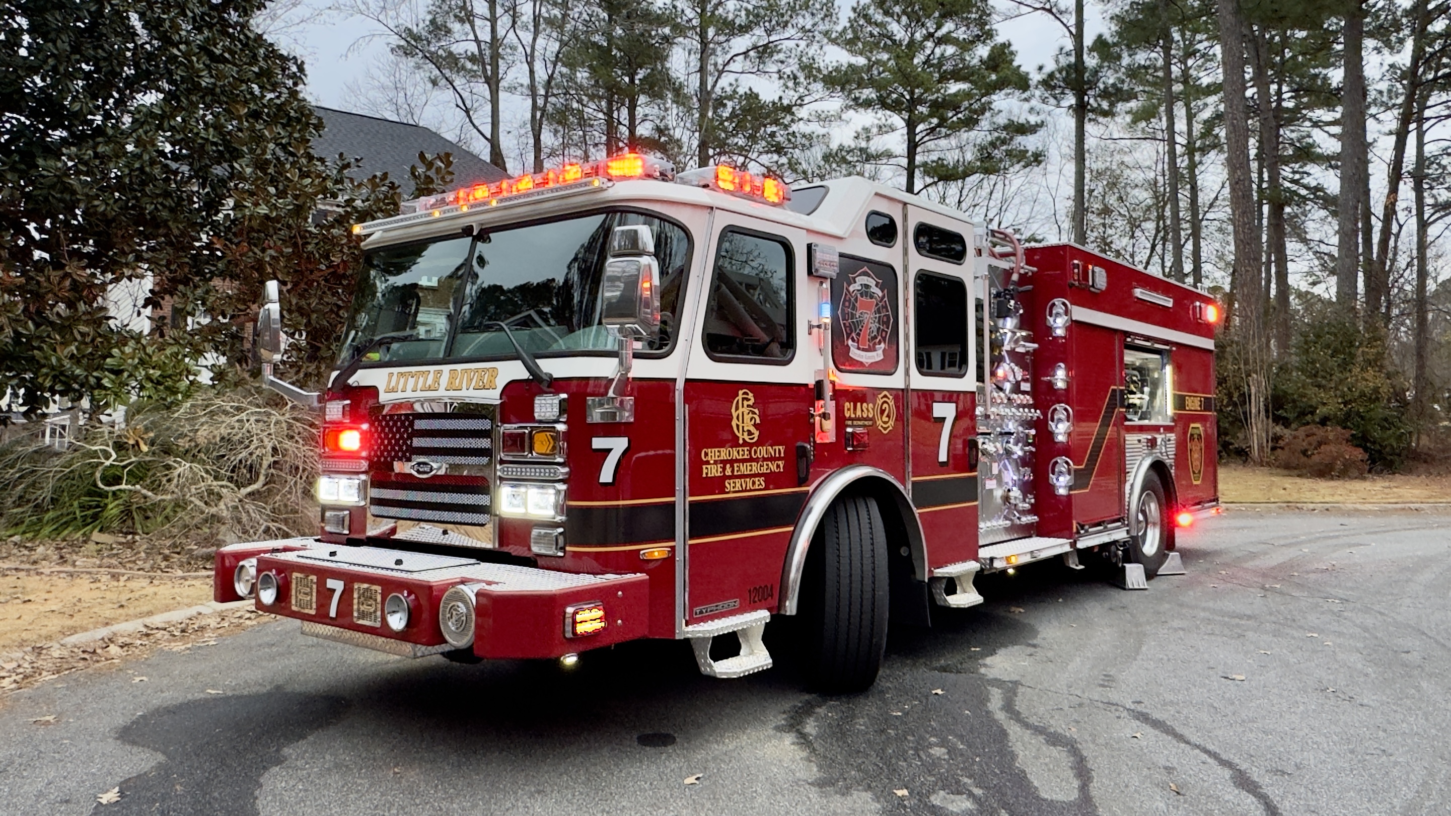 Residential Structure Fire Contained on Gum Creek Circle