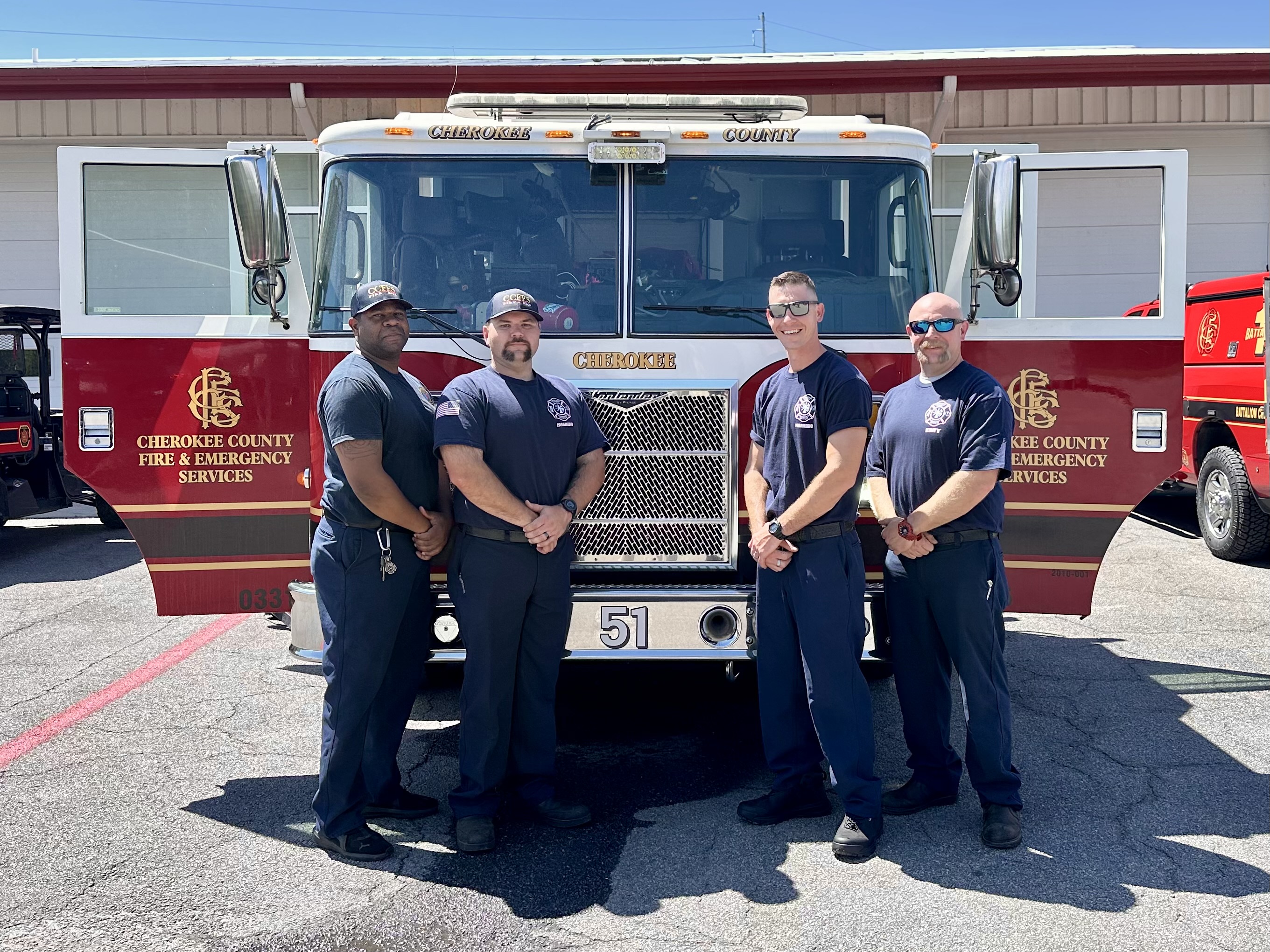 Four firefighters deploy to south Georgia wildfires