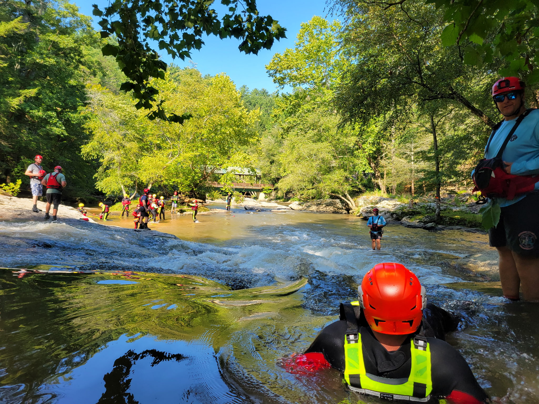 Local Firefighters Complete NPQ Swiftwater Rescue Training Local Firefighters Complete NPQ Swiftwater Rescue Training