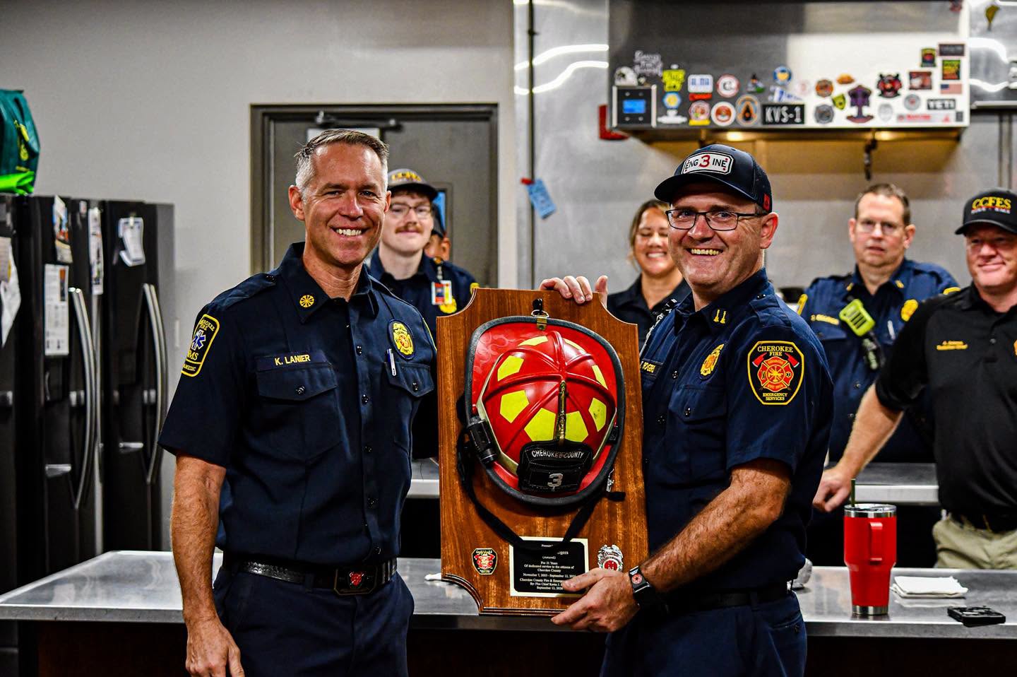 Captain Rogers Retires After 21 Years of Service to CCFES Captain Rogers Retires After 21 Years of Service to CCFES